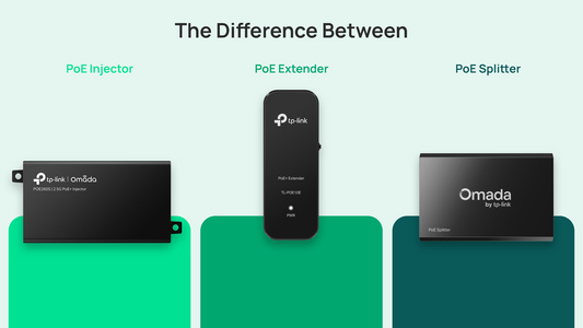 Difference between PoE Injector, PoE Splitter and PoE Extender: Which Do You Need?