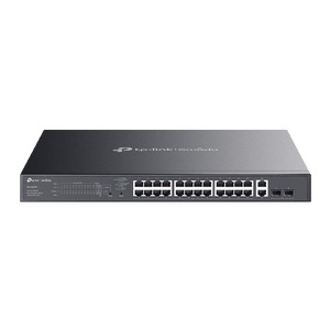 Omada 28-Port Gigabit Easy Managed Switch with 24-Port PoE+, ES228GMP