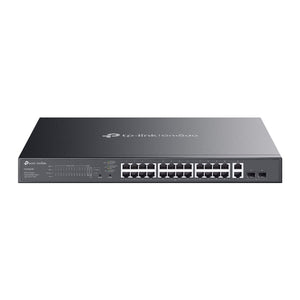Omada 28-Port Gigabit Easy Managed Switch with 24-Port PoE+, ES228GMP
