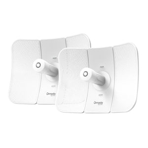 Omada 5GHz 867Mbps Ultra-Range Indoor/Outdoor Wireless Bridge, Beam Bridge 5 UR KIT