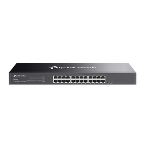 Omada Unmanaged 24-Port Gigabit Switch,Rack-mountable,Plug and Play, DS1024G
