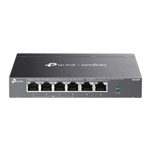 Omada 6-Port 10/100 Mbps Desktop PoE Switch with 4x PoE+, DS106P