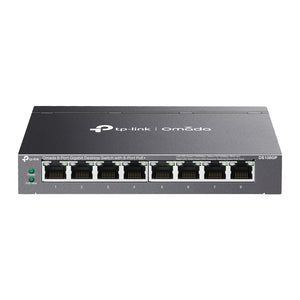 Omada Unmanaged 8-Port Gigabit Desktop PoE Switch with 8-Port PoE+, DS108GP