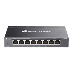 Omada Unmanaged 8-Port Gigabit Desktop Switch, Plug and Play, DS108G
