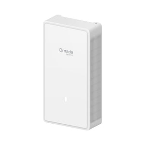 Omada BE11000 Tri-Band Wall Plate Wi-Fi 7 Access Point w/ Paintable Cover, EAP775-Wall