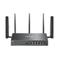 Omada 4G+ Cat6 AX3000 Gigabit VPN Gateway with 4-Port PoE+, ER706WP-4G