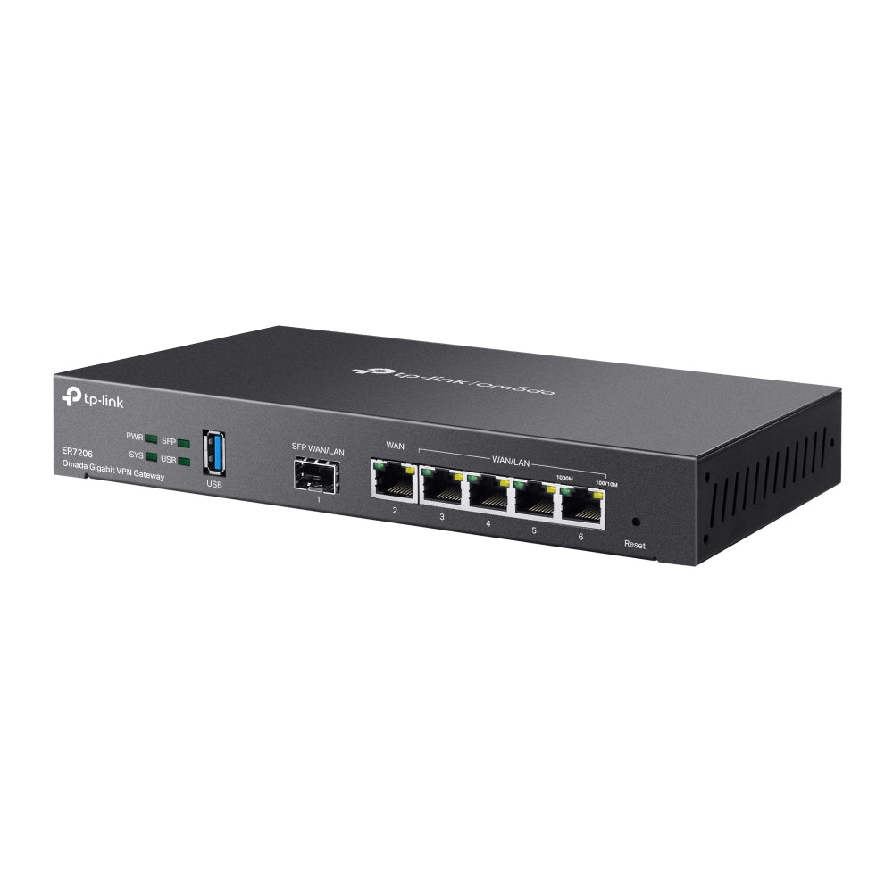 Omada Gigabit VPN Gateway, Supports Load Balance, ER7206