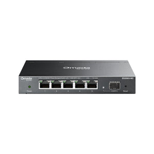 Omada 5-Port 2.5GBASE-T Easy Managed Switch with 1 10GE SFP+ Slot, ES206X-M2