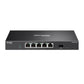 Omada 5-Port 2.5G BASE-T and 1-Port 10GE SFP+ Easy Managed Switch with 4-Port PoE++, ES206XPP-M2