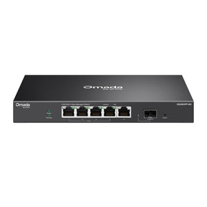 Omada 5-Port 2.5G BASE-T and 1-Port 10GE SFP+ Easy Managed Switch with 4-Port PoE++, ES206XPP-M2