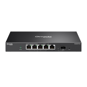 Omada 5-Port 2.5G BASE-T and 1-Port 10GE SFP+ Easy Managed Switch with 4-Port PoE++, ES206XPP-M2