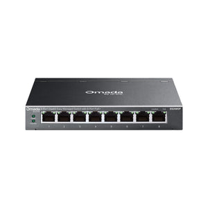 Omada 8-Port Gigabit Easy Managed Switch with 8-Port PoE+, ES208GP
