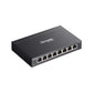 Omada 8-Port Gigabit Easy Managed Switch with 8-Port PoE+, ES208GP