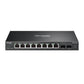 Omada 8-Port 2.5G BASE-T Easy Managed Switch with 2 10GE SFP+ Slots, ES210X-M2