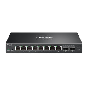 Omada 8-Port 2.5G BASE-T Easy Managed Switch with 2 10GE SFP+ Slots, ES210X-M2