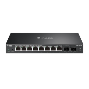 Omada 8-Port 2.5G BASE-T Easy Managed Switch with 2 10GE SFP+ Slots, ES210X-M2