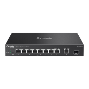 Omada 8-Port 2.5G + 2-Port 10G Easy Managed Switch with 8-Port PoE++, ES210XPP-M2