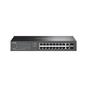 Omada 20-Port Gigabit Easy Managed Switch with 16-Port PoE+, ES220GP