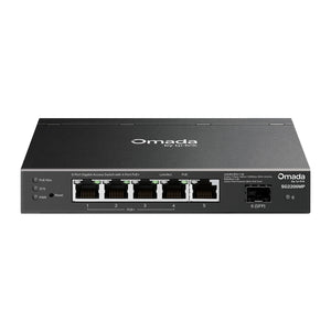 Omada 6-Port Gigabit Smart Switch with 4-Port PoE+, 63W PoE Budget, SG2206MP