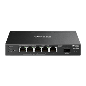 Omada 6-Port Gigabit Smart Switch with 4-Port PoE+, 63W PoE Budget, SG2206MP