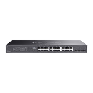 Omada 28-Port PoE+ Gigabit Smart Switch with 4 SFP Slots, SG2428P