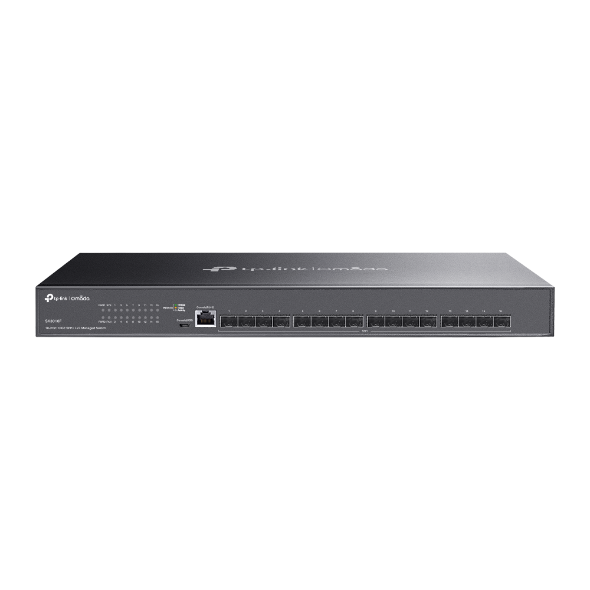 Managed Lock Power Module Omada 16-Port 10GE SFP+ L2+ Managed Switch,2x power supply modules, SX