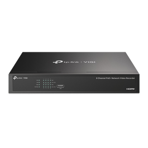 VIGI 8 Channel PoE+ Network Video Recorder, VIGI NVR1008H-8MP